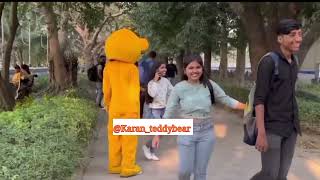 Funny Pranks No Praks 😱😂 Karan Teddy Bear teddybear [upl. by Firman]