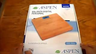 BALANZA digital PERSONAL Aspen [upl. by Vashti]