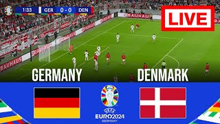 🔴 LIVE  Germany vs Denmark  UEFA Euro 2024  Live Match Today  Full Match Streaming [upl. by Aihsot392]