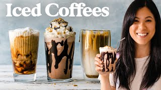 3 ICED COFFEES That are Better than Starbucks  Delicious Dupes [upl. by Ellemaj152]