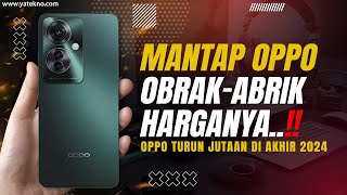 PERANG HARGA 5 HP OPPO TURUN HARGA JATUH Oktober2024 [upl. by Cissiee]