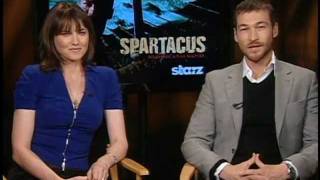 Andy Whitfield Interview before fatal diagnosis [upl. by Zuckerman]