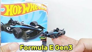 Hot Wheels Formula E Gen3 unboxing dan review [upl. by Criswell33]