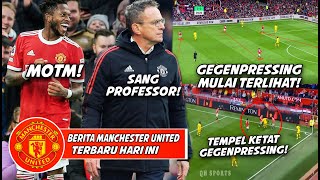 GEGENPRESSING TERLIHAT🔥Dilaga Sebut Rangnick🔴Formasi 4222 Mulai Jadi🔴Professor Rangnick😎 [upl. by Acila571]