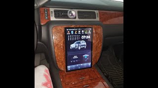 Installation Video 121 inch Android unit for 2007  2014 Tahoe Yukon Suburban Silverado Sierra [upl. by Fitts]