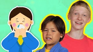 Sick  PRETEND PLAY WITH FRIENDS  Mother Goose Club Playhouse Kids Video [upl. by Nylram407]