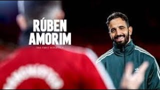 Ruben Amorims Manchester United Interview [upl. by Gweneth]