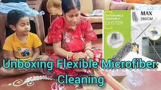 Unboxing video 3 in 1 duster  Flexible Microfiber Cleaning  Micro Fiber Duster unboxing [upl. by Sonstrom134]