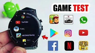 Cheapest Android SmartWatch  Unboxing amp Gaming Test 2024 [upl. by Llemar68]