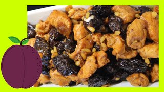 🐔CHICKEN with PRUNES and Pine Nuts  MEDITERRANEAN Recipe EASY to Make [upl. by Angelica238]