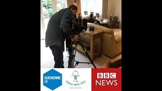 Duchenne UK and Smile With Shiv on BBC News discussing BREXIT [upl. by Moorish46]