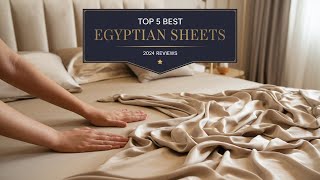 Top 5 Best Egyptian Sheets Reviews in 2024 [upl. by Ashli]