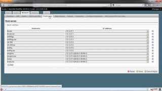 OpenWRT LuCI web interface tour HD [upl. by Enelehcim]