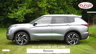 2024 Mitsubishi Outlander Review  Mitsubishis 3Row SUV [upl. by Cornell531]