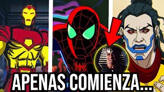 Explicación XMen 97  Apocalipsis SpiderMan 90 cameos Vengadores resumen [upl. by Portland315]