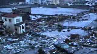 Japan Tsunami 3112011 unedited Part 2 [upl. by Bolling]