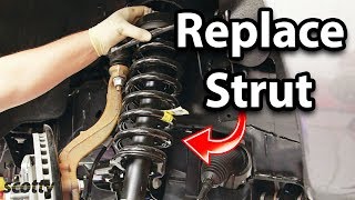 How to Replace Suspension Struts in Your Car [upl. by Sam]