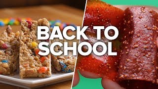 4 BackToSchool Snacks [upl. by Dirk]