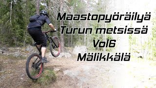 Maastopyöräilyä Turun Metsissä Vol 6  Mälikkälä [upl. by Nylra320]