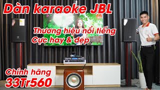 Combo dàn karaoke gia đình JBL đẳng cấp giá chỉ 33tr560 Loa JBL MTS10 full bass 25 Cực Hay [upl. by Aiceila]