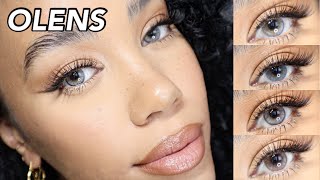 Testing Viral Korean Contacts For The First Time OLENS REVIEW ON BROWN EYES [upl. by Siaht262]