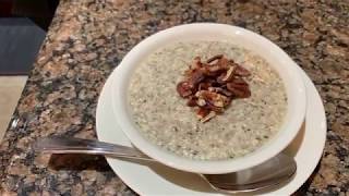 Keto Oatmeal Recipe [upl. by Kashden]