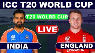 Live IND Vs ENG ICC T20 World Cup 2024 Guyana  Live Score amp Commentary  Last 4 OVER [upl. by Ennahteb]