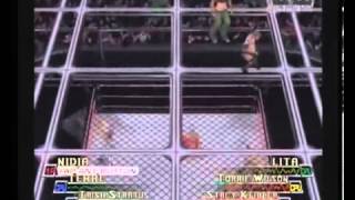 WWE Raw 2 Xbox Diva Matches [upl. by Nyrek]