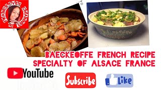 Baeckeoffe french recipe [upl. by Lorrayne685]