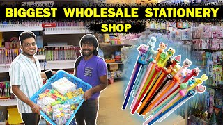 Biggest Wholesale Stationery Shop  Chennai [upl. by Niobe]