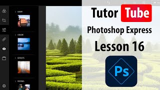 Adobe Photoshop Express  Lesson 16  Save [upl. by Howund]