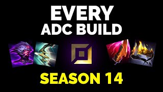 KR Challenger Coach EVERY ADC BUILD for Season 14  Professor Ddang [upl. by Enomrej]