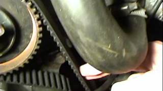 e30 m20 timing belt tensioned [upl. by Studner]