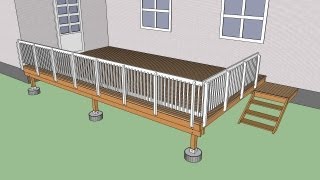 How to build a deck step by step [upl. by Jordans]