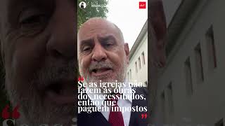 Se as igrejas não fazem as obras dos necessitados então que paguem impostos  PAULO SALOMAO [upl. by Ingles5]