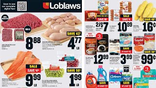 Loblaws Flyer Canada 🇨🇦  August 15  August 21 [upl. by Liebowitz]