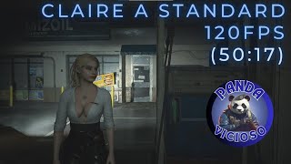 Resident Evil 2 Remake  Claire A 120fps Standard 5017 [upl. by Ahsikam]