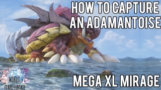 How to Capture the Mega Mirage Adamantoise  World of Final Fantasy [upl. by Perce229]