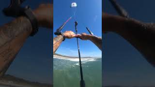 9m north orbit pro kite loop and jump over surfer kitesurfer kitesurfing kiteloop [upl. by Troth]