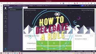 Delegating a Ruleset [upl. by Lleynod]