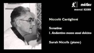 Niccolo Castiglioni  Sonatina [upl. by Garrard]