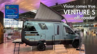 🆕 WORLD PREMIERE Vision comes true HYMER presents the exclusive Venture S offroader [upl. by Nnoved]