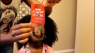 125  Natural Hair Styles for Kids  MetaGrip PonyTail Hooks Product Review [upl. by Larissa]