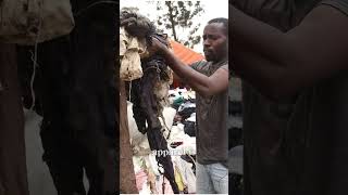 People Burn Clothes in Kenya [upl. by Hyps]