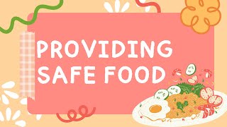 CHAPTER 1 – PROVIDING SAFE FOOD foodsafetymanagementsystem [upl. by Magda946]