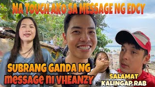 VHEANZY AT EDU SALAMAT SA NAKAKATOUCH NA MESSAGE NYO SA AKIN  AT SA LAHAT NG MGA BUMATI SALAMAT PO [upl. by Schiro]