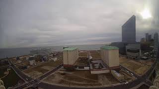 Absecon Lighthouse Looking Southeast towards Revel Casino [upl. by Ragouzis997]