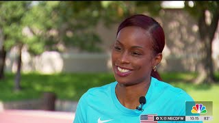 Mechelle Freeman’s Journey to becoming Team USA’s head womens relay coach  NBC DFW [upl. by Atiram]