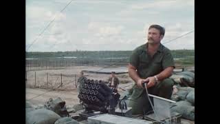 40mm volley gun tested by the Naval Ordnance Laboratory in Vietnam in October 1969 [upl. by Cutcliffe]