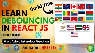 Master Debouncing in React with a RealWorld Example Country Flags Search [upl. by Maris]